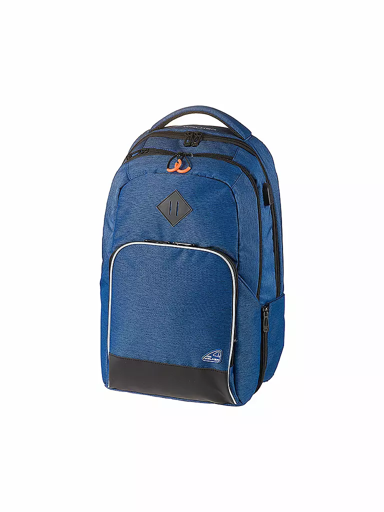 WALKER | Rucksack College Wizzard  | blau