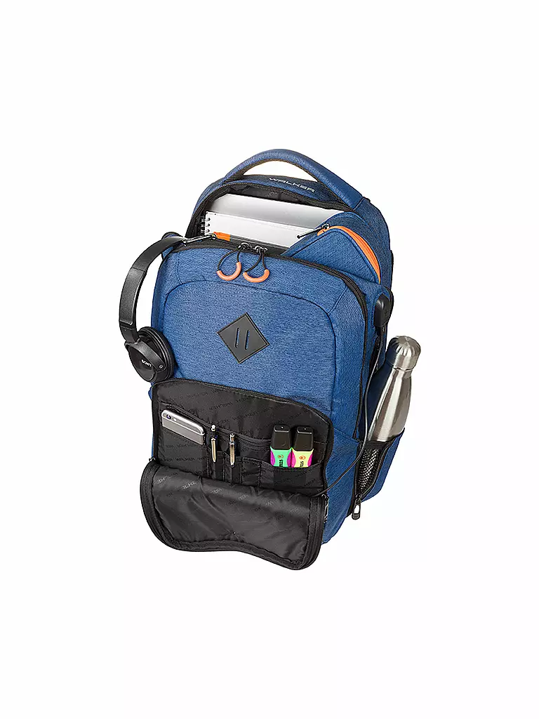 WALKER | Rucksack College Wizzard  | blau