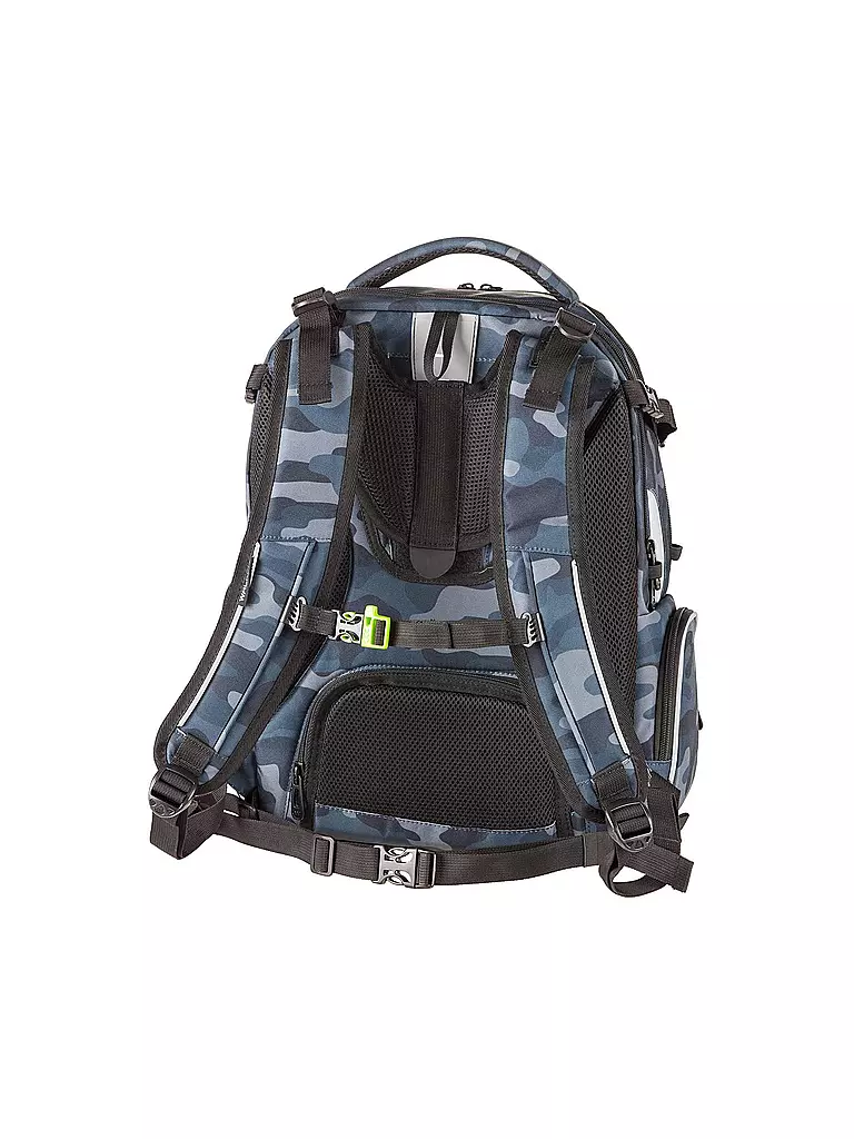 WALKER | Schulrucksack Campus Evo Wizzard Camouflage | grau