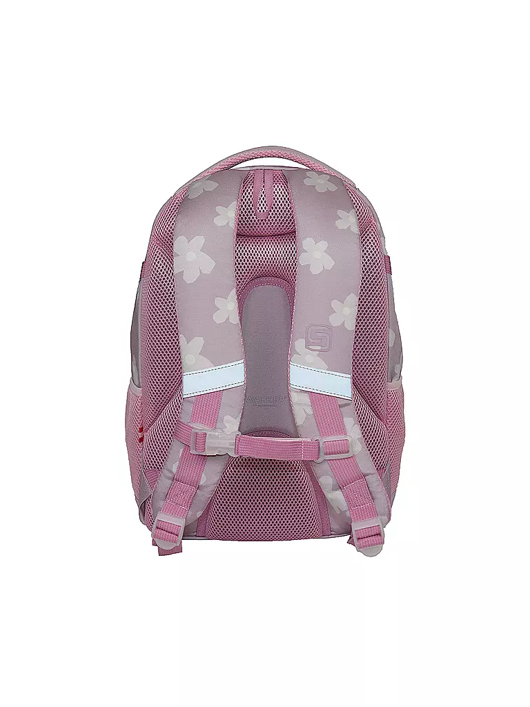 WALKER | Schulrucksack Fame 2.0 Uni 90ies Flower Powder | rosa