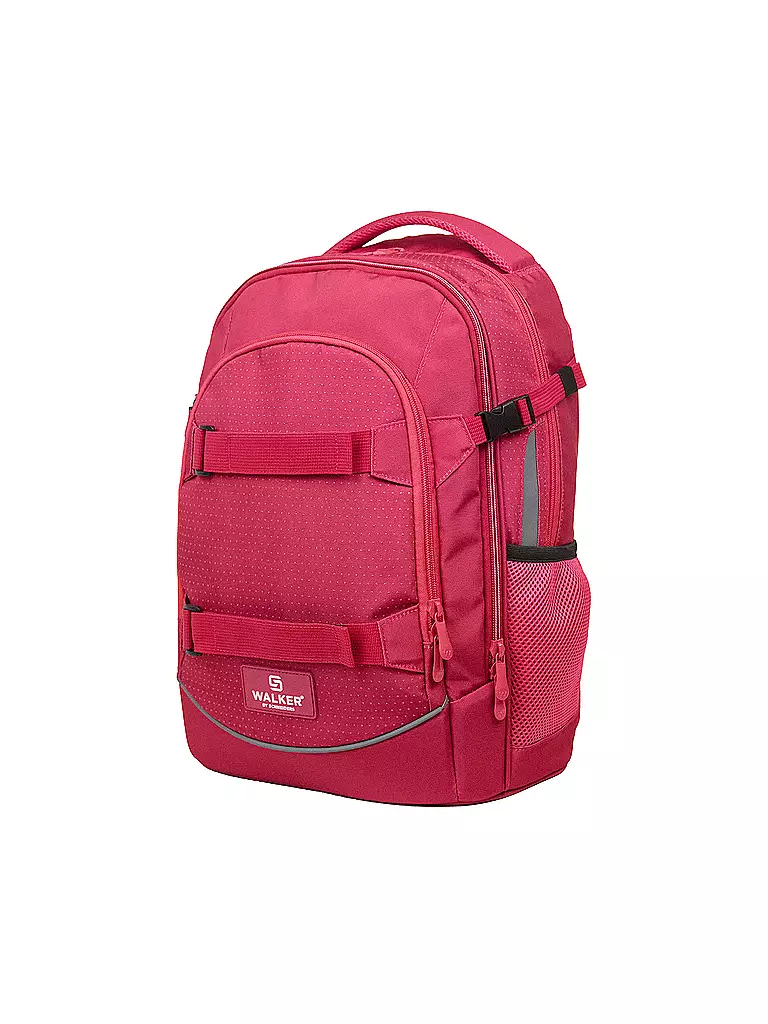 WALKER | Schulrucksack Fame 2.0 Uni Magenta | rot