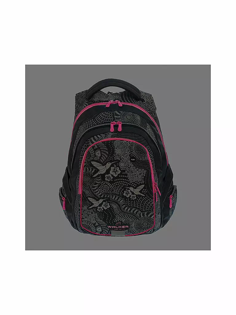 WALKER | Schulrucksack Fame Glow in the Dark Blau | blau