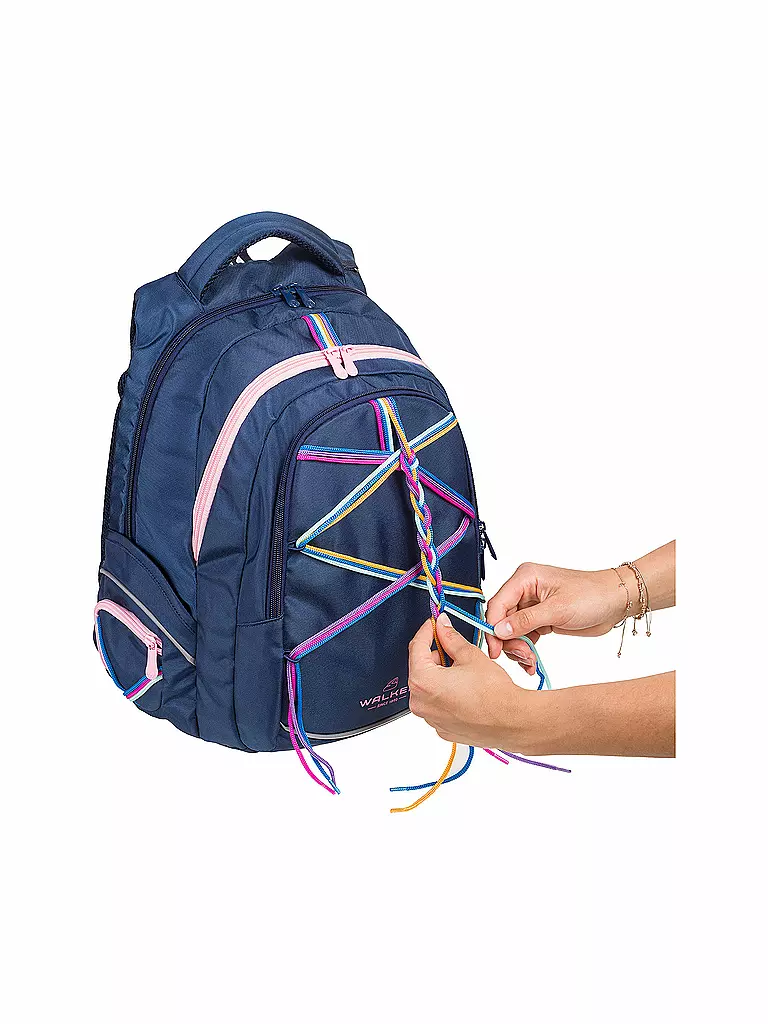 WALKER | Schulrucksack Fame Skandi Blau | blau