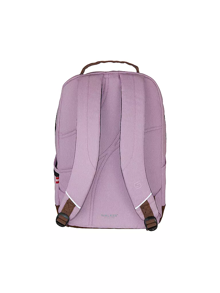 WALKER | Schulrucksack Pure Eco Mauve | pink