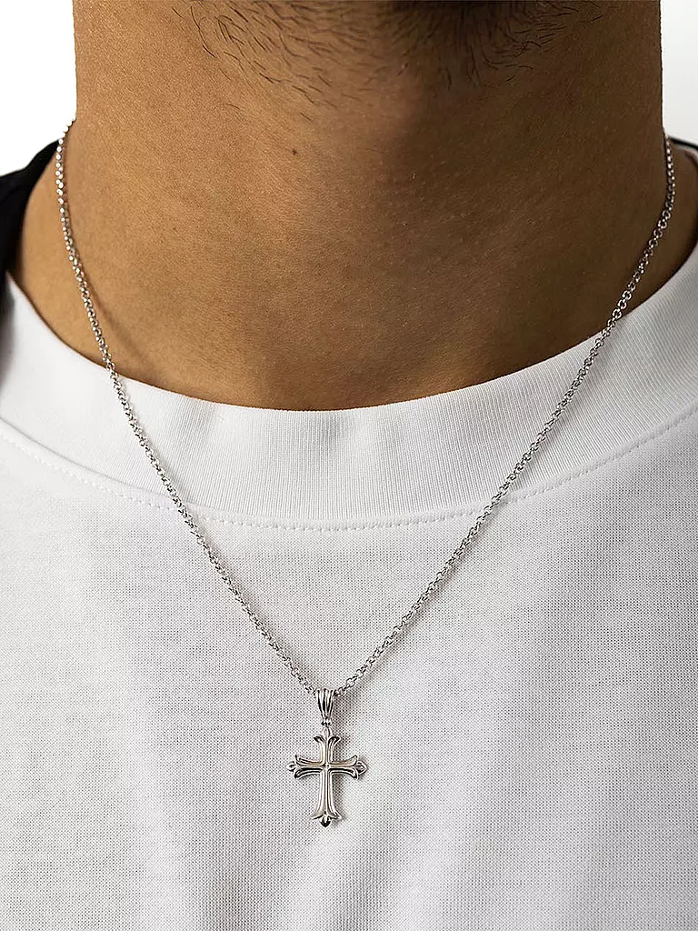 WARPEDSENSE | Halskette SMALL CROSS | silber