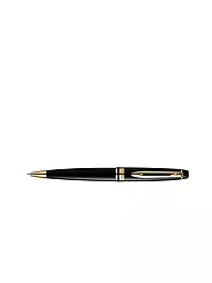 WATERMAN | Kugelschreiber "Expert" M Black G.C.  | blau
