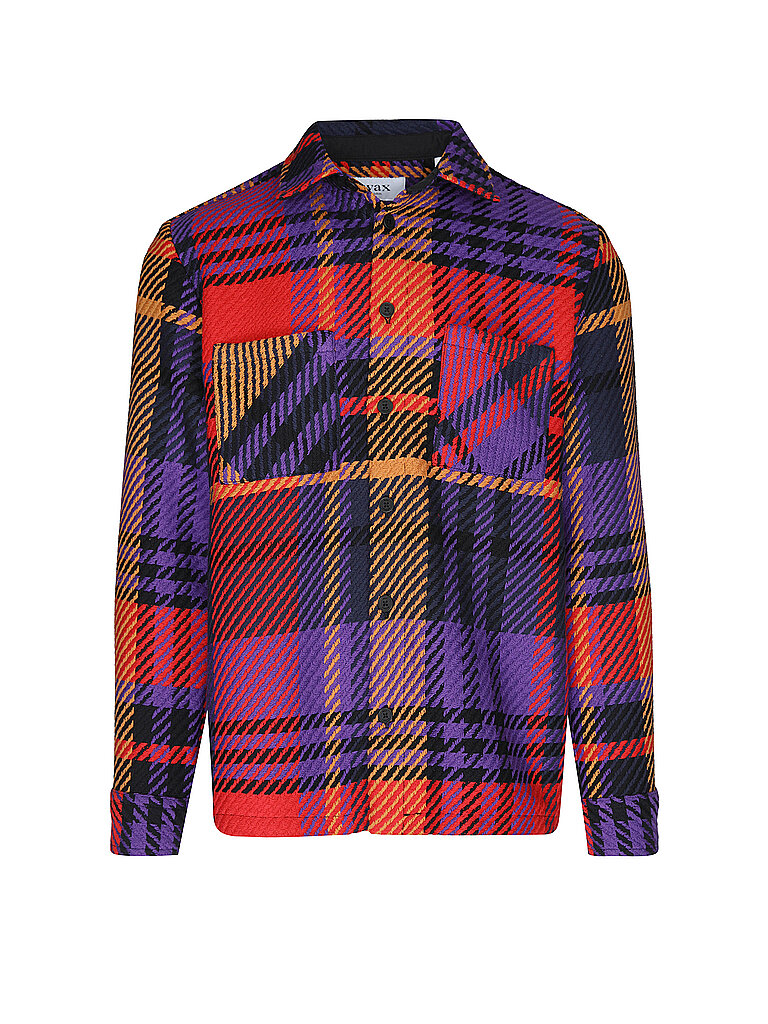 WAX LONDON Overshirt WHITING  rot | S