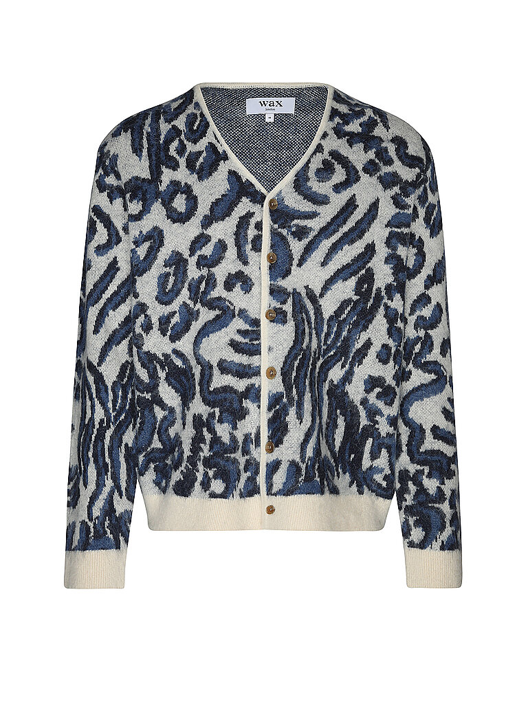 WAX LONDON Cardigan ALBAN blau | XS