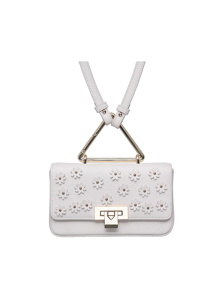 WEAT | Ledertasche - Minibag "Toast Daisy" | creme