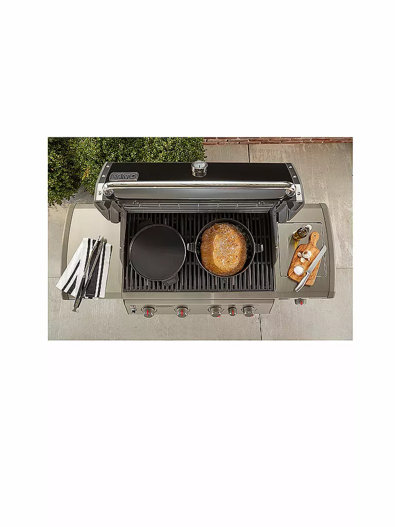 WEBER GRILL | 2 in 1 Dutch Oven - Pfanne 8857 | schwarz