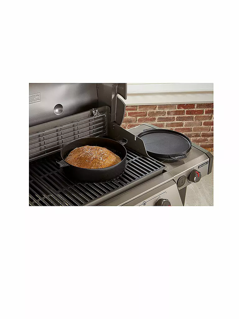 WEBER GRILL | 2 in 1 Dutch Oven - Pfanne 8857 | schwarz