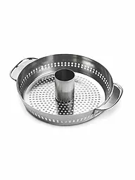 WEBER GRILL | Gourmet BBQ System - Geflügelbräter Einsatz  | silber