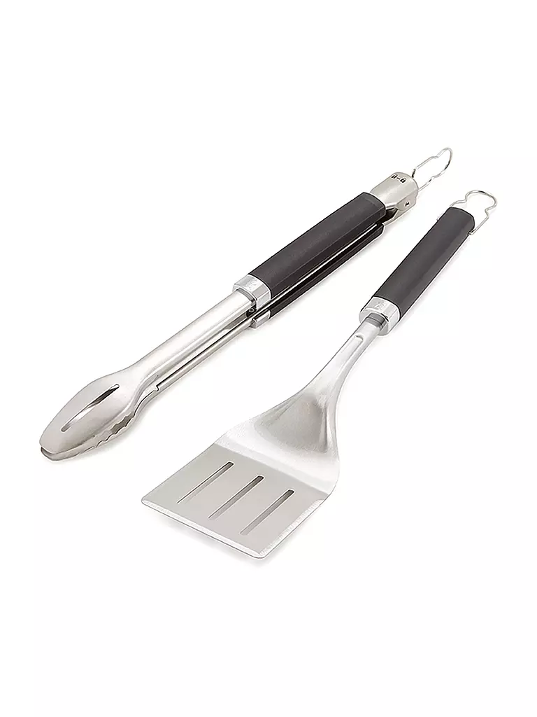 WEBER GRILL | Precision Grillbesteck Set 2 tlg 6763 | silber