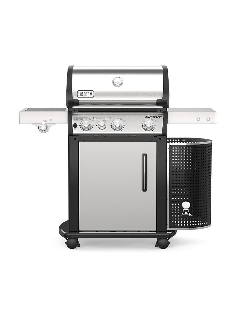 WEBER GRILL | Spirit Premium EP-335 GBS Gasgrill (Schwarz Edelstahl)) | silber