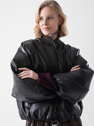 WEEKEND MAX MARA | Daunenjacke in Lederoptik POTENTE