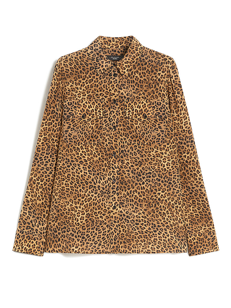 WEEKEND MAX MARA Seidenbluse WKDLEMMA camel | 44
