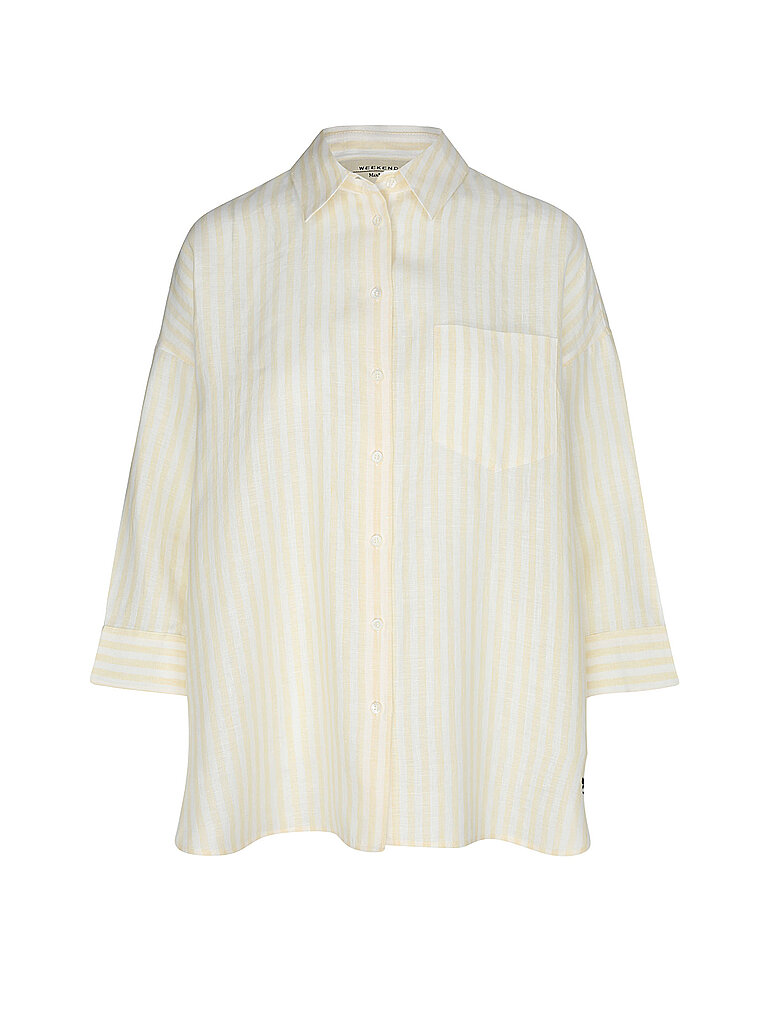 WEEKEND MAX MARA Leinenbluse WKDPANETTO gelb | 34
