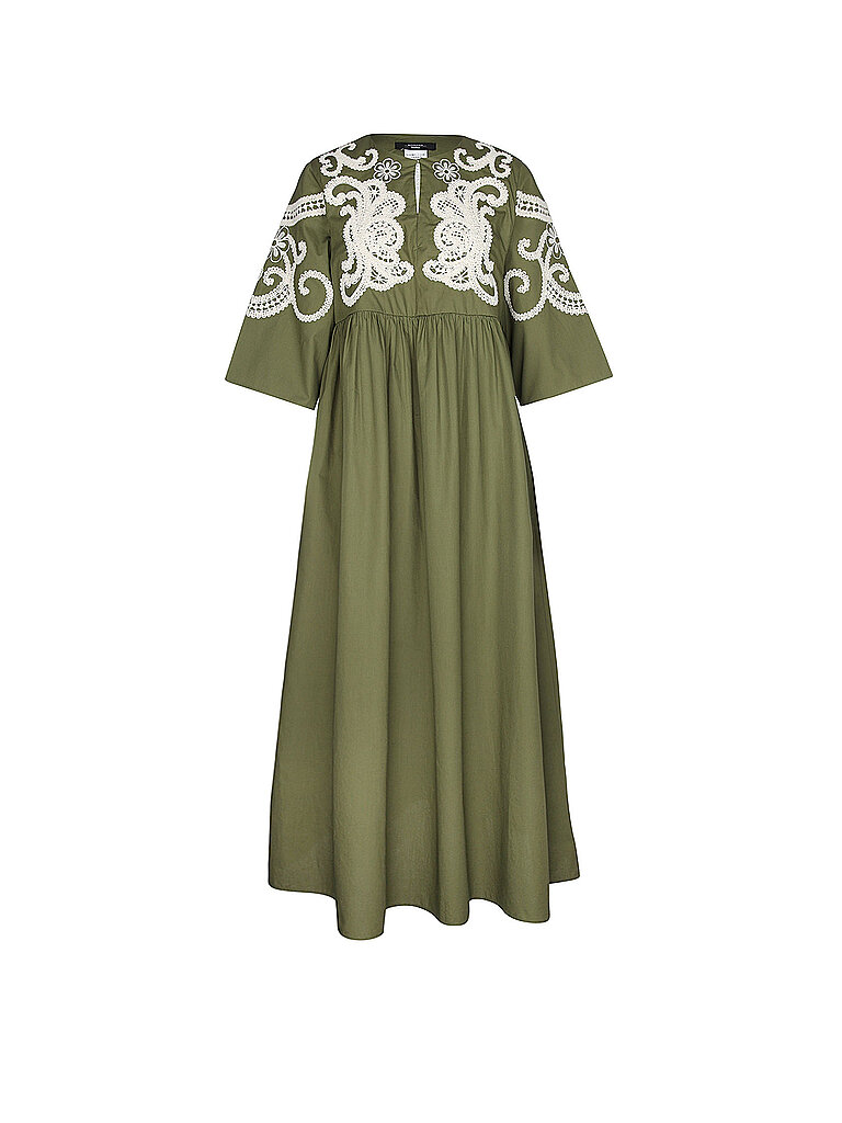 Maxikleid olive 36 damen