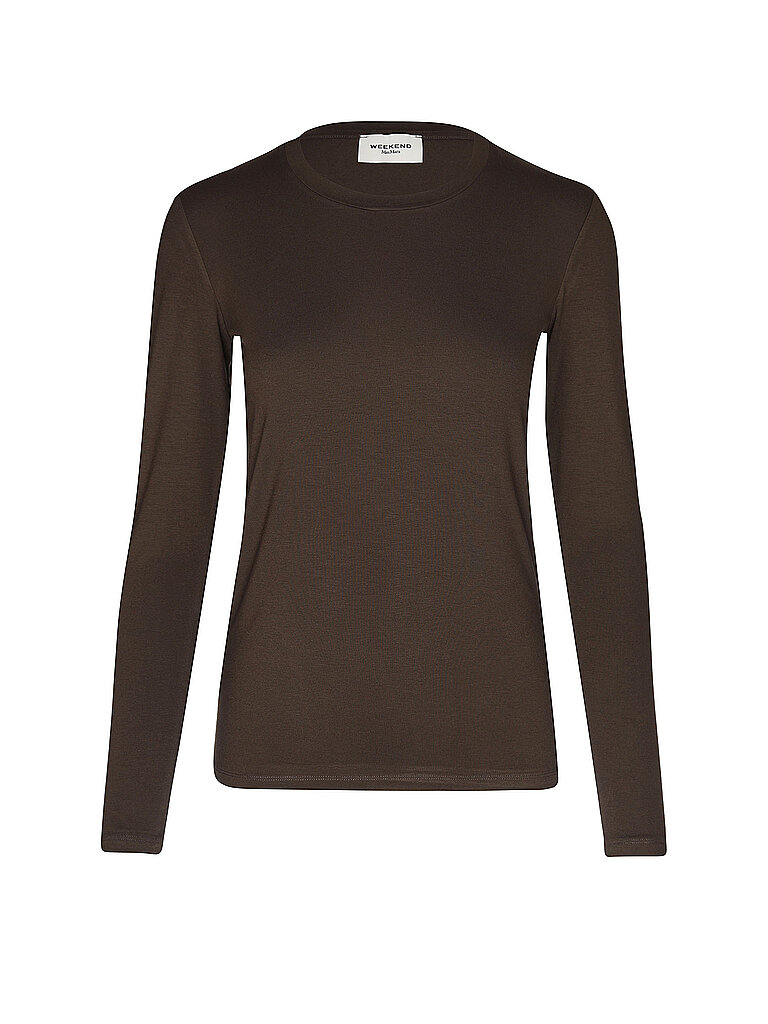 WEEKEND MAX MARA Langarmshirt WKDMULTIE braun | L
