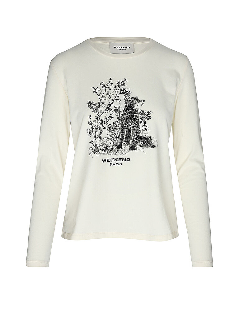 WEEKEND MAX MARA Langarmshirt  creme | XS