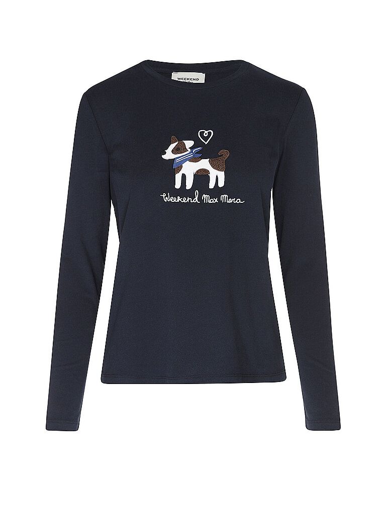 WEEKEND MAX MARA Langarmshirt  dunkelblau | S