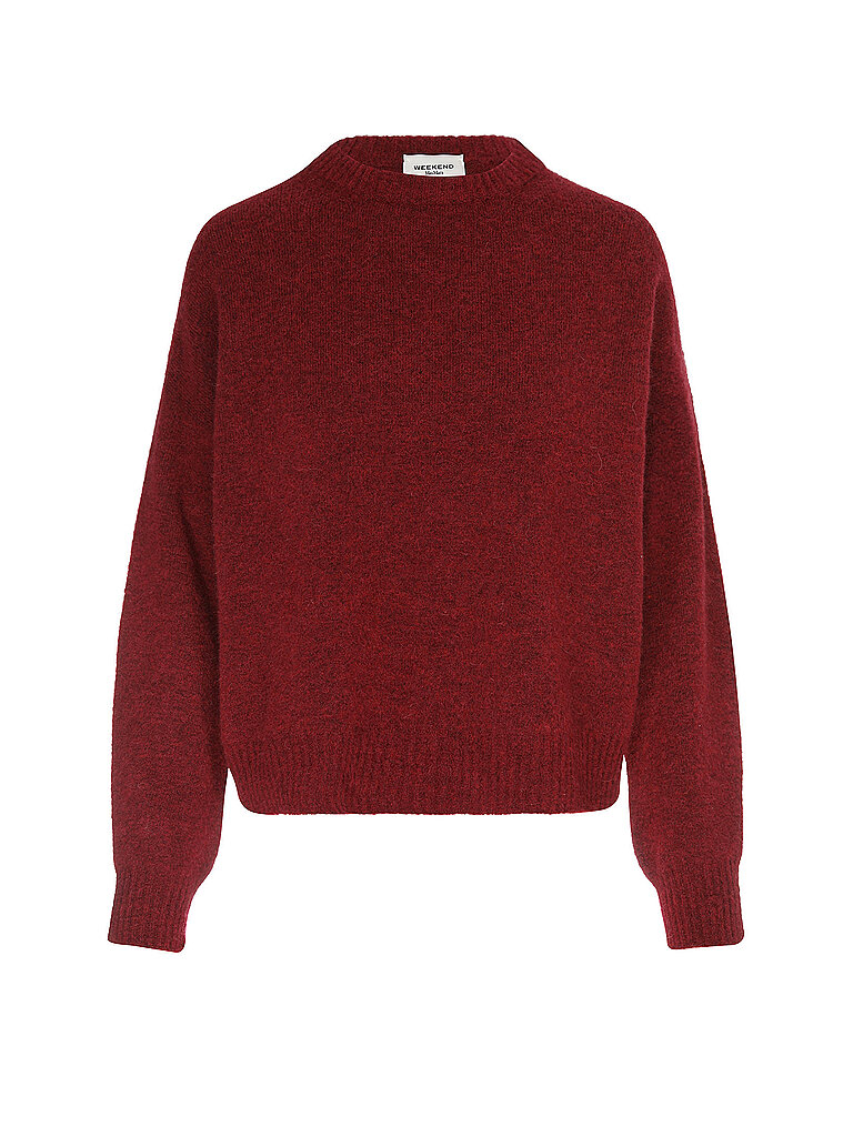 WEEKEND MAX MARA Rollkragenpullover WKDTUONO dunkelrot | XS