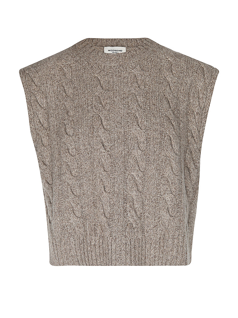 WEEKEND MAX MARA Pullunder WKDCLOWN hellbraun | XS