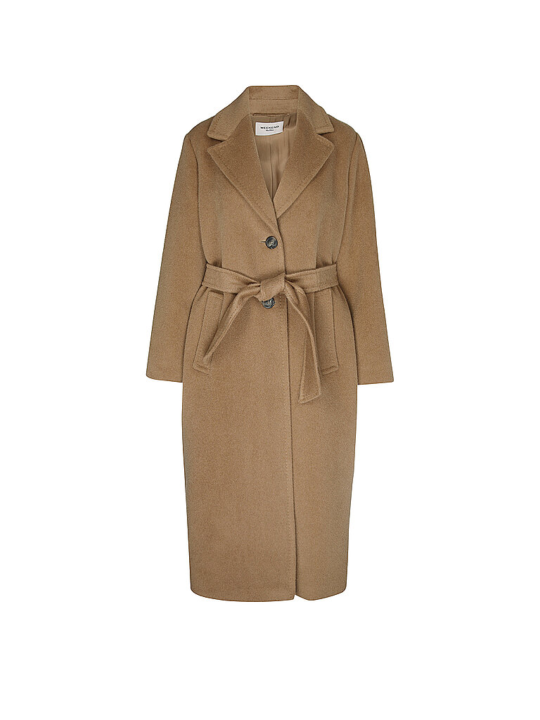 WEEKEND MAX MARA Wollmantel WKDBRONTE camel | 34