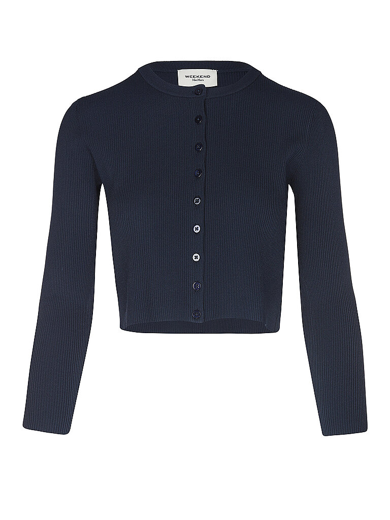 WEEKEND MAX MARA Strickjacke WKDTENNI dunkelblau | S