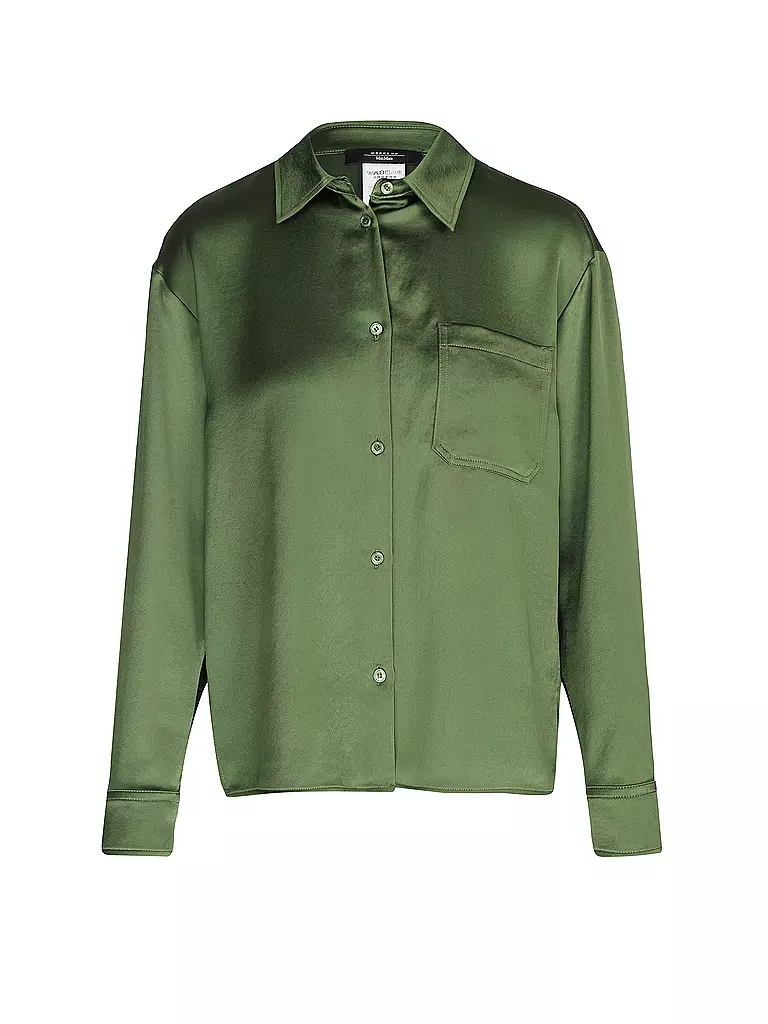 WEEKEND MAX MARA | Bluse CARIOCA | grün