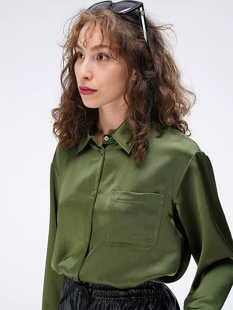 WEEKEND MAX MARA | Bluse CARIOCA | grün