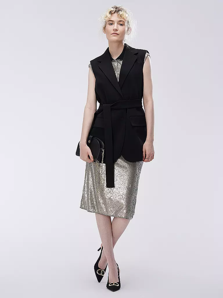 WEEKEND MAX MARA | Gilet NIDO | schwarz