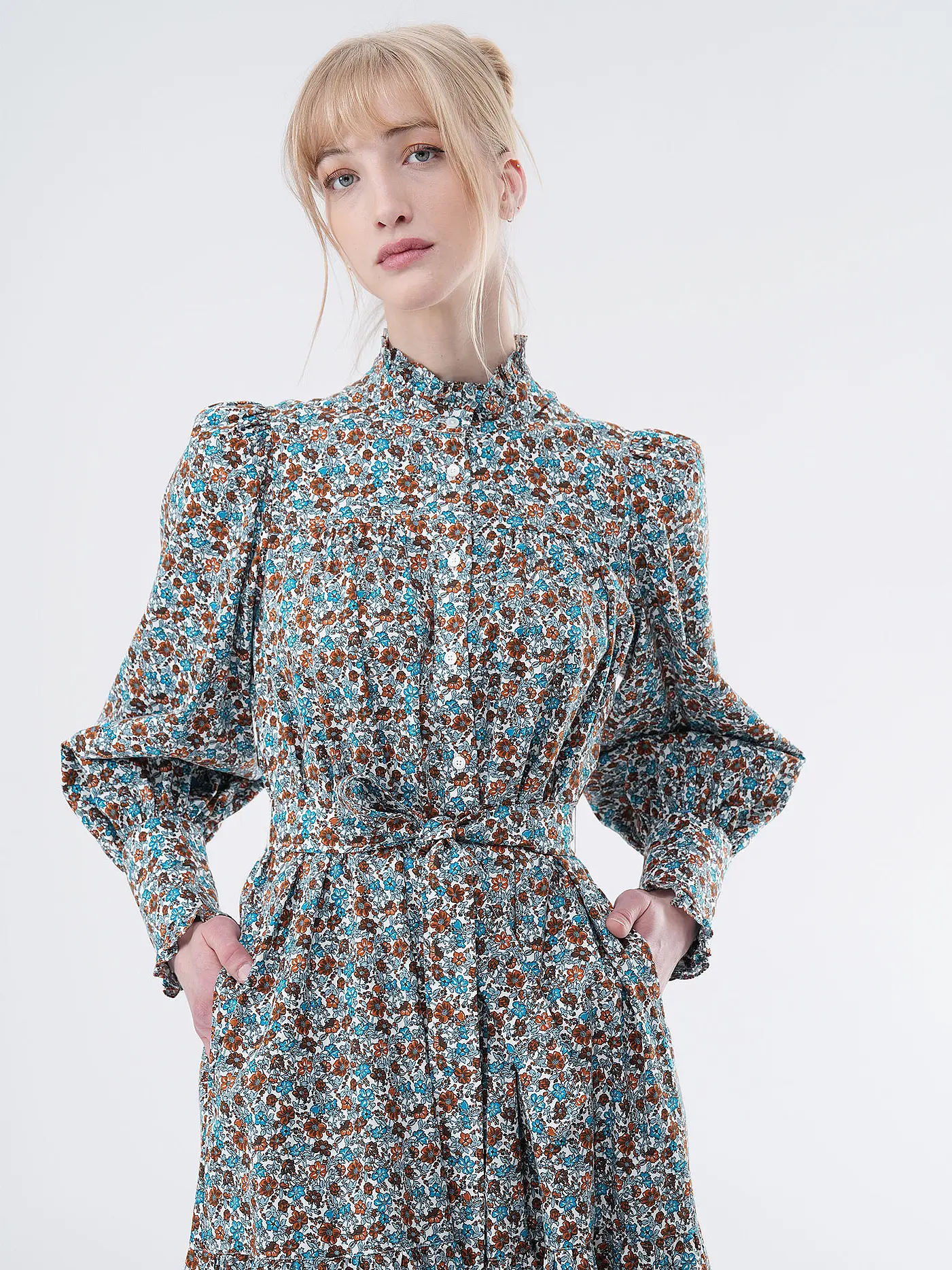 WEEKEND MAX MARA | Hemdblusenkleid TIMOTEO | bunt