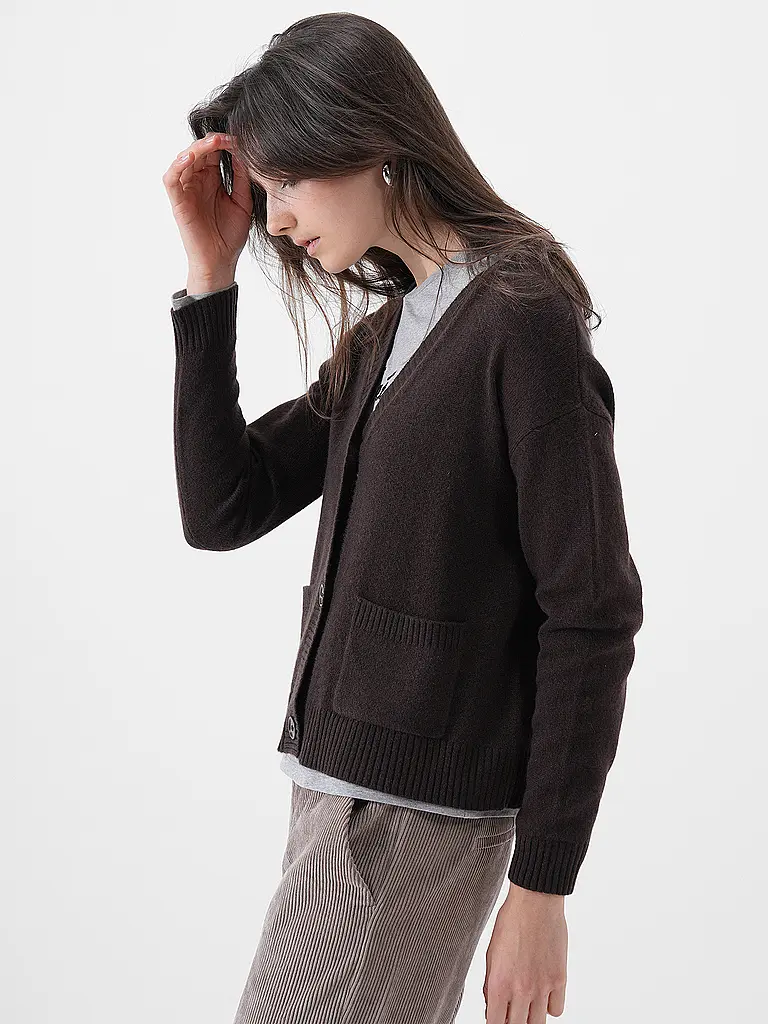 WEEKEND MAX MARA | Kaschmircardigan OMBRA  | braun