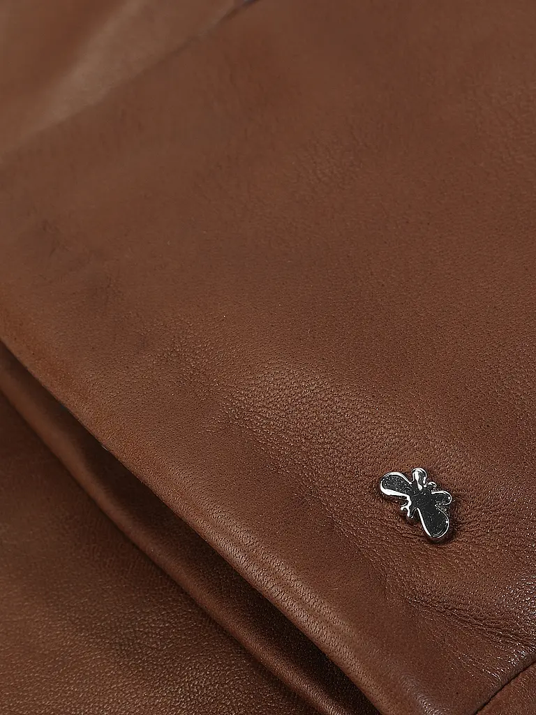 WEEKEND MAX MARA | Lederhandschuhe SENAPESHORT | braun