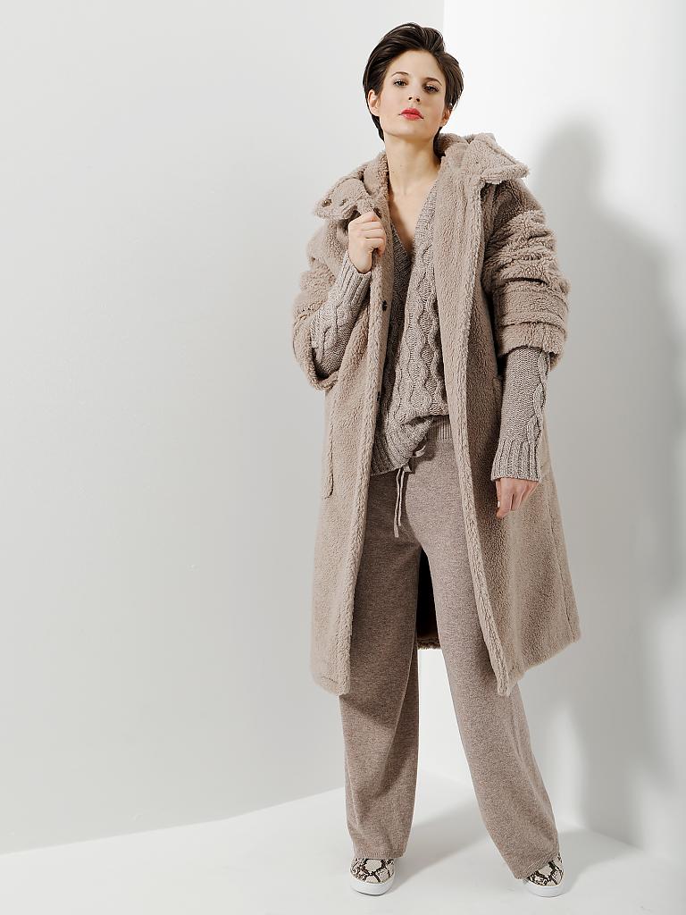 WEEKEND MAX MARA | Mantel mit Schaffell "Fashion" | beige
