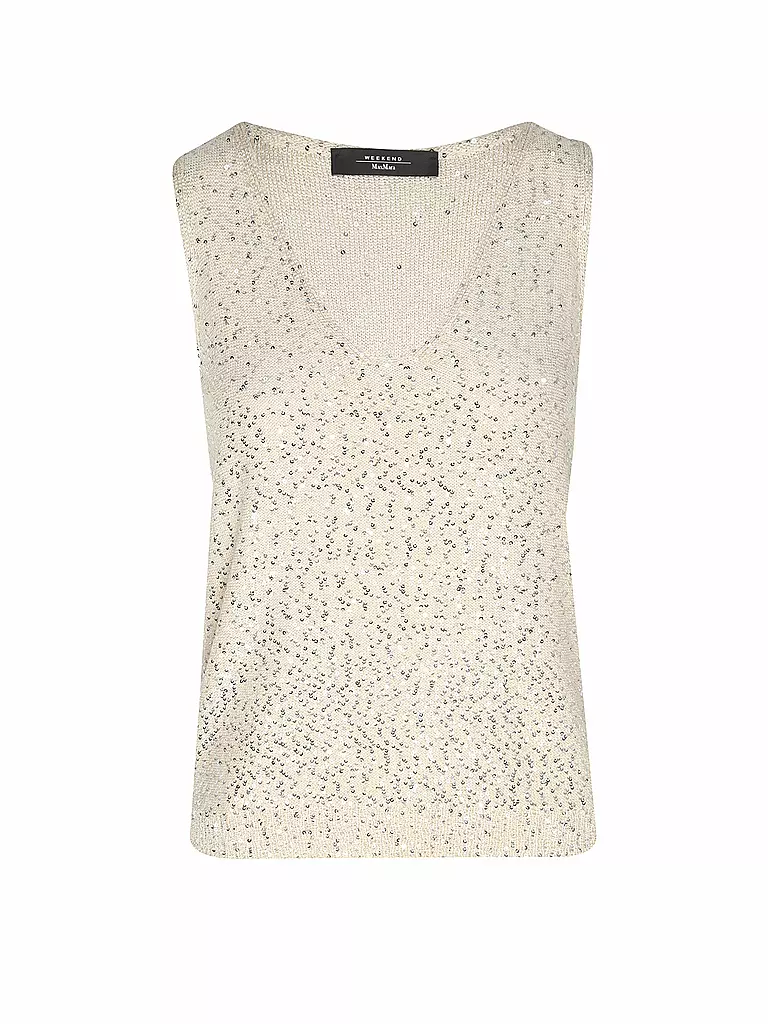 WEEKEND MAX MARA | Top COLOMBA | silber