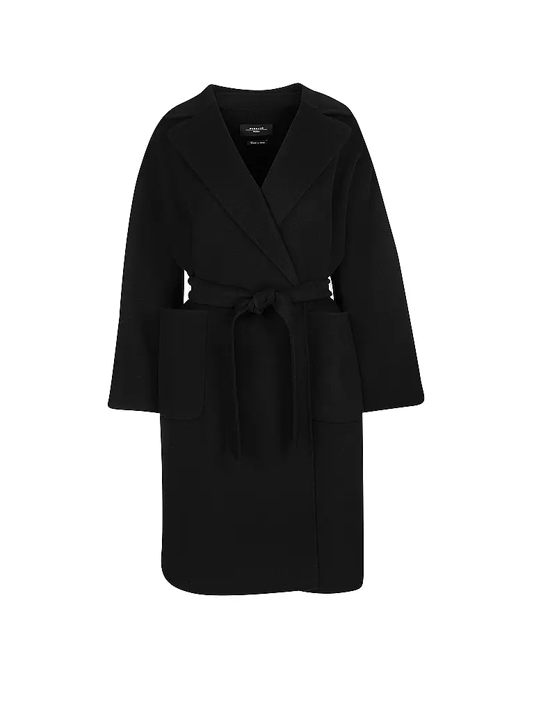 WEEKEND MAX MARA | Wollmantel ROVO | schwarz