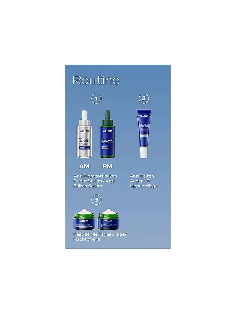 WELEDA | Anti-Pigmentflecken Bright Serum Blauer Enzian & Edelweiss 30ml | 