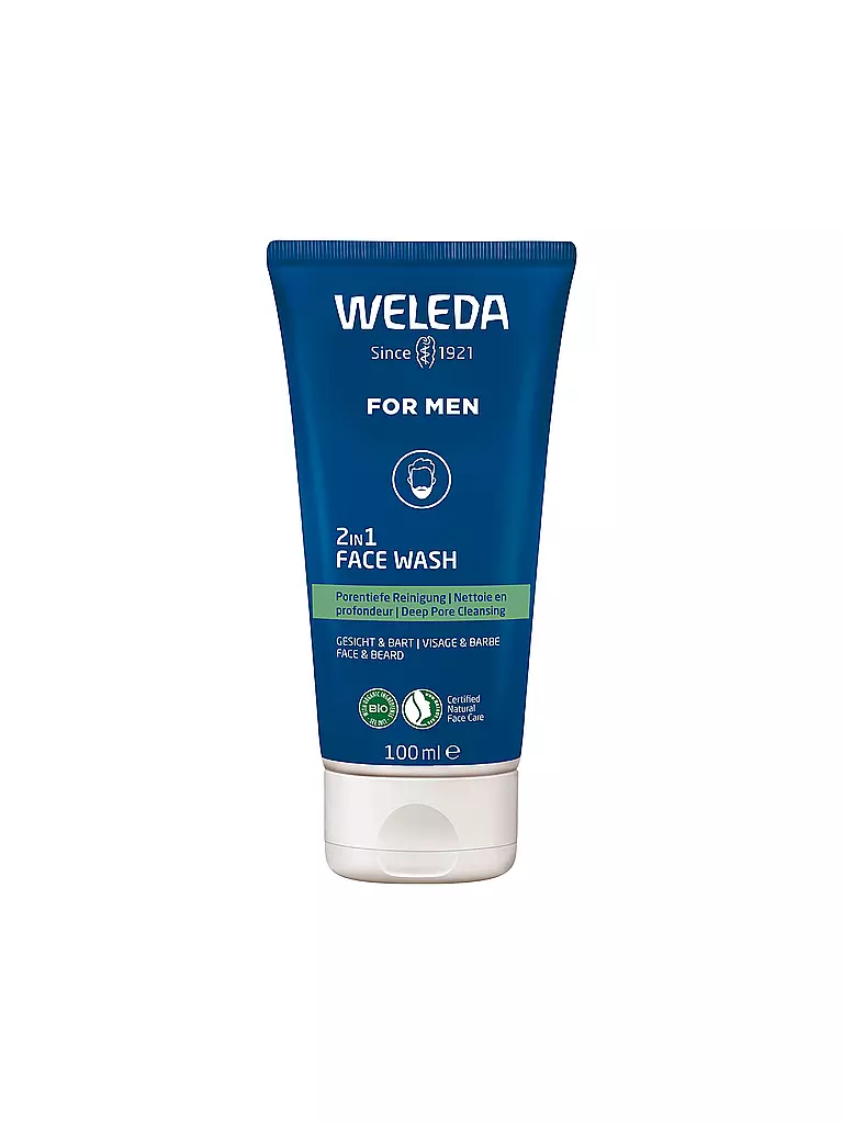WELEDA | For Men 2in1 Face Wash 100ml | keine Farbe