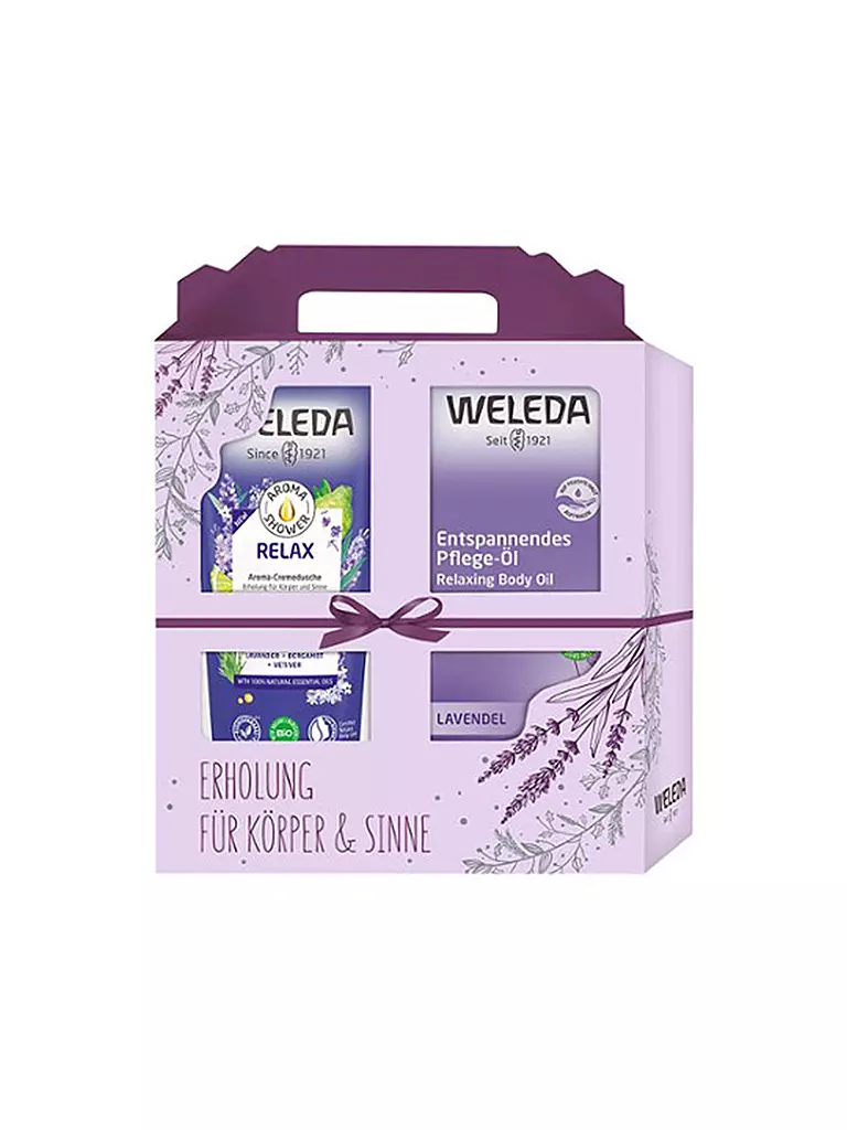 WELEDA | Geschenkset - Aroma Relax 200ml / 100ml | keine Farbe