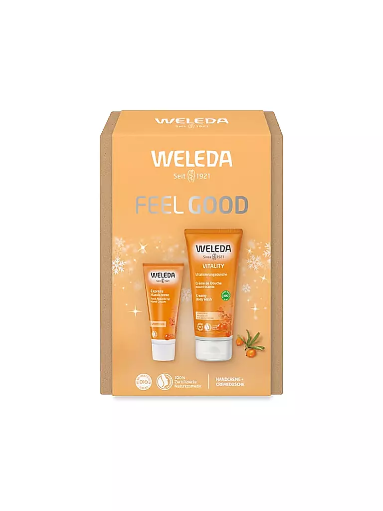 WELEDA | Geschenkset - FEEL GOOD - Geschenkset Sanddorn Winter 200ml / 50ml | keine Farbe