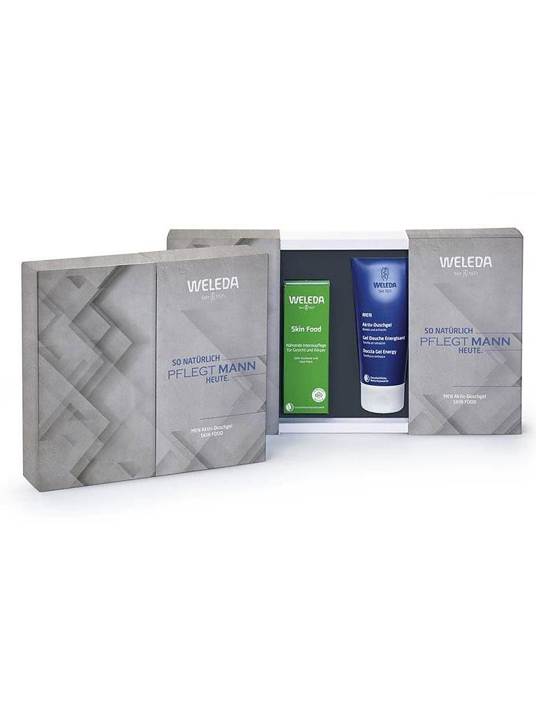 WELEDA | Geschenkset - Men Aktiv 200ml/75ml | transparent