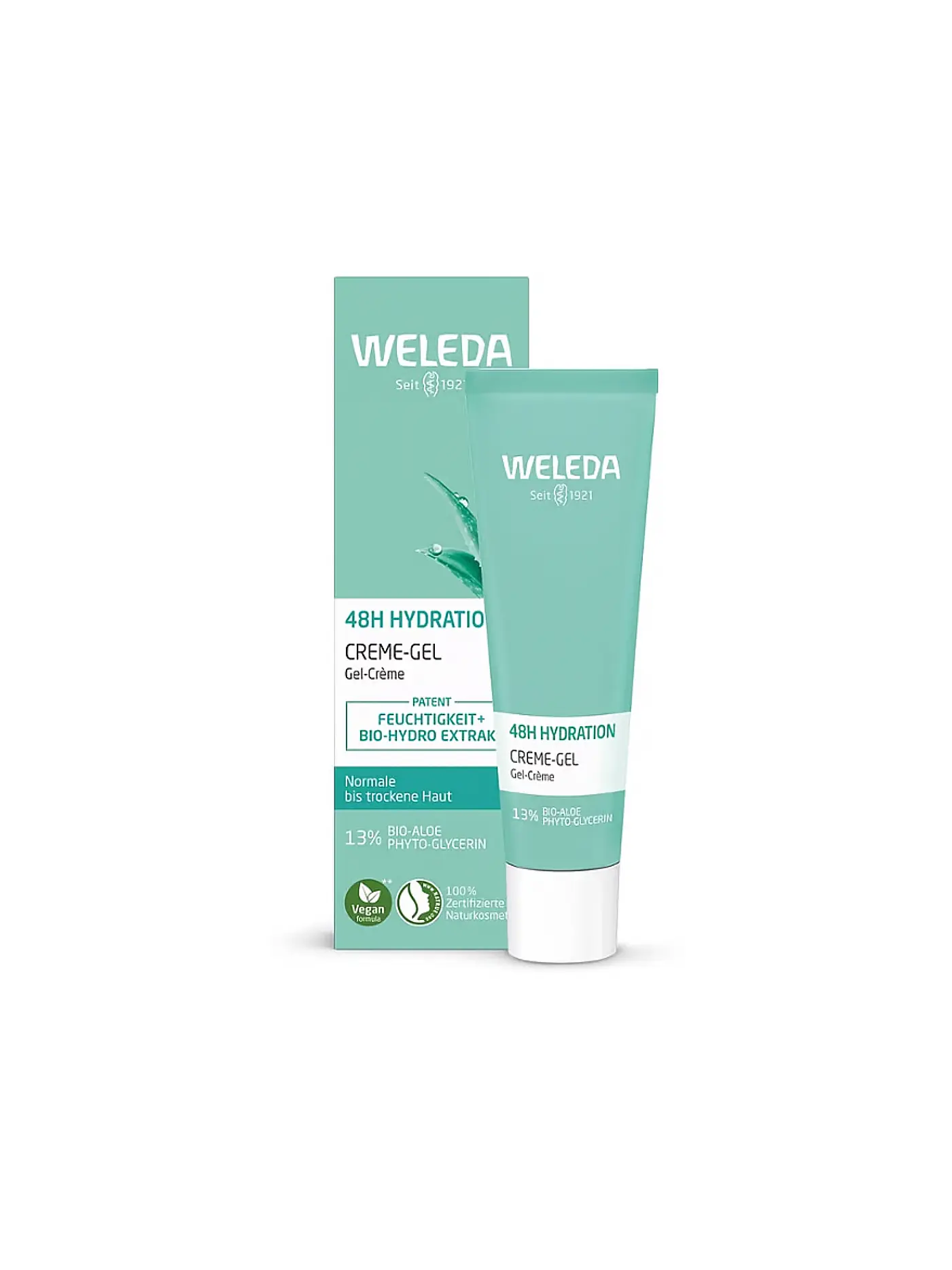 WELEDA | Gesichtscreme - 48h Hydration Creme-Gel 30ml | keine Farbe