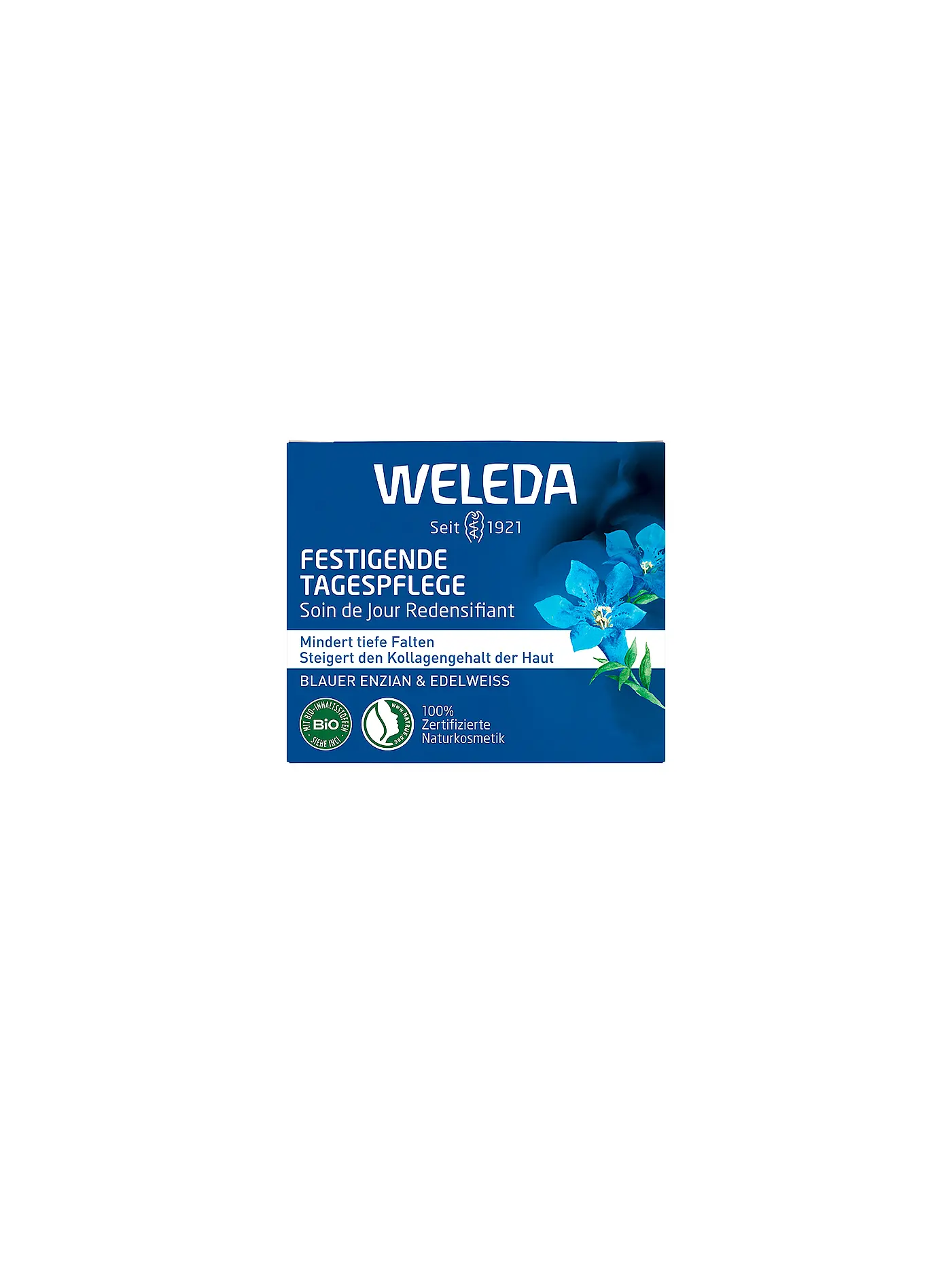 WELEDA | Gesichtscreme - Festigende Tagespflege Blauer Enzian & Edelweiß 40ml | keine Farbe