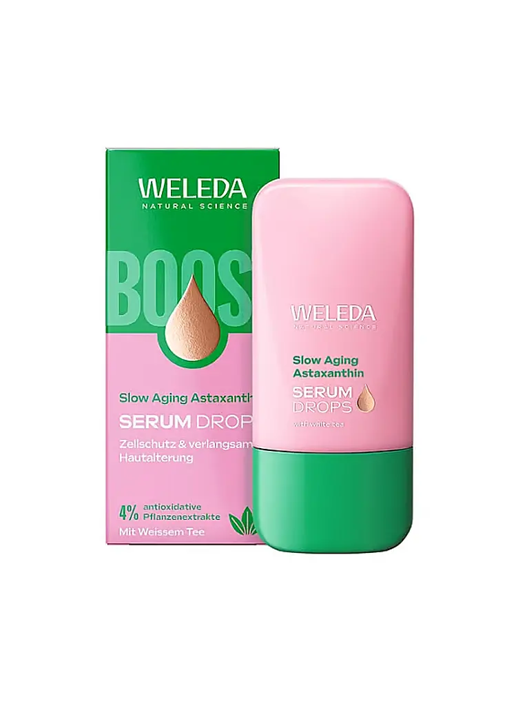 WELEDA | Slow Aging Astaxanthin Serum Drops 30ml | keine Farbe