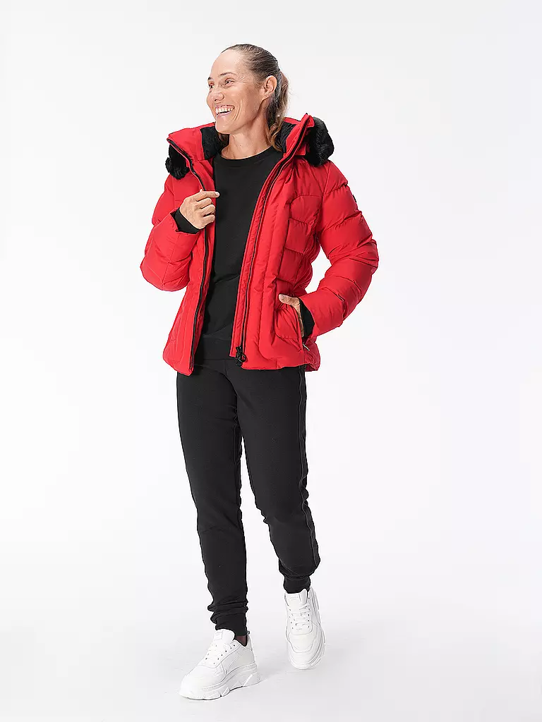 WELLENSTEYN | Jacke BELVITESSE SHORT | rot