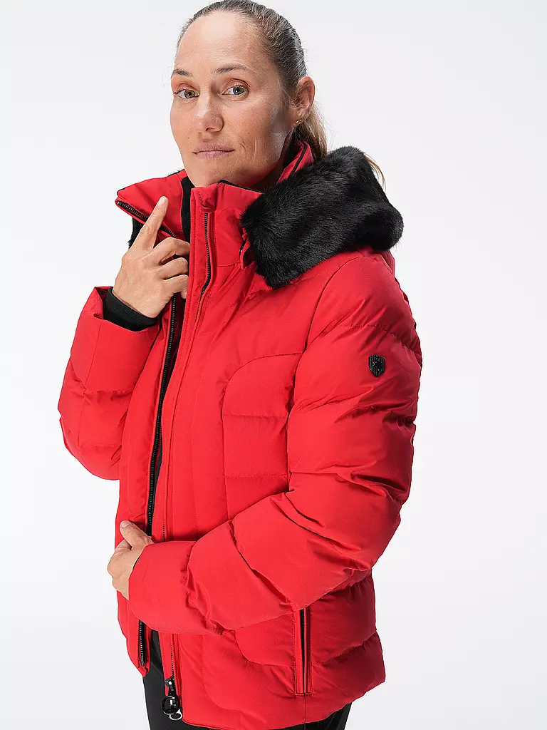 WELLENSTEYN | Jacke BELVITESSE SHORT | rot
