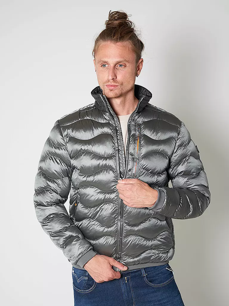 WELLENSTEYN | Leichtsteppjacke  | grau