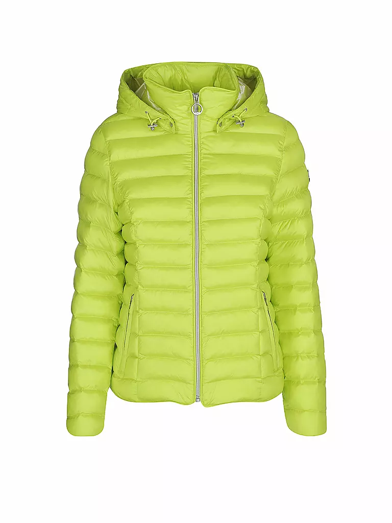 WELLENSTEYN | Leichtsteppjacke ITALY HOOD  | grün